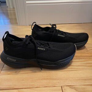 Women's Brooks Black Glycerin 21 Stealthfit Running Shoe - New W/O Tags - 8.5